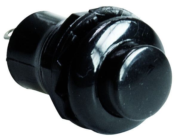PULSANTE NERO 3A NORM. APERTO IN PVC PULSANTE NERO 3A NORM. APERTO IN PVC